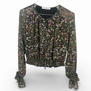 Amanda Uprichard Floral Blouse